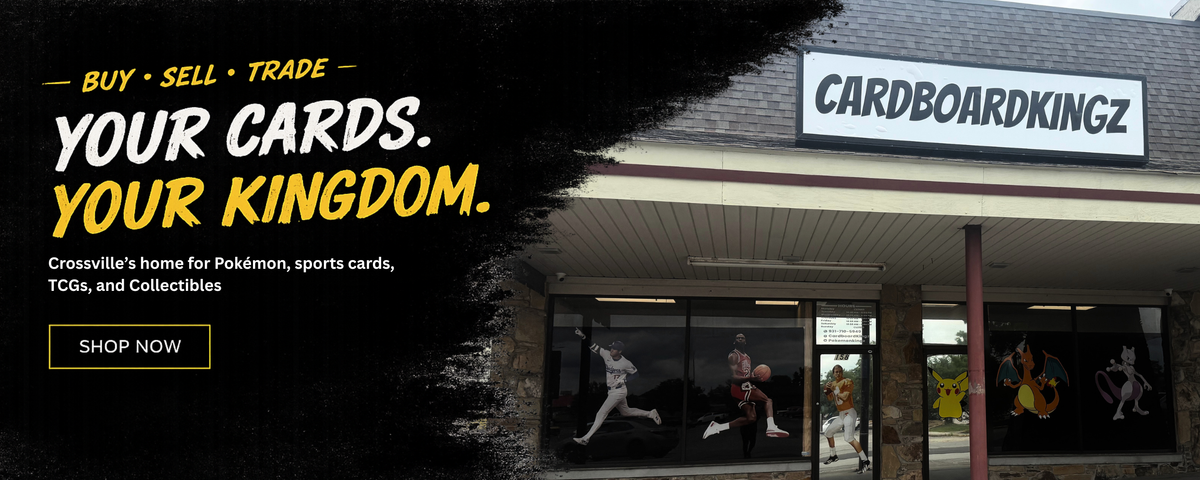CardboardKingz card shop in Crossville, Tennessee