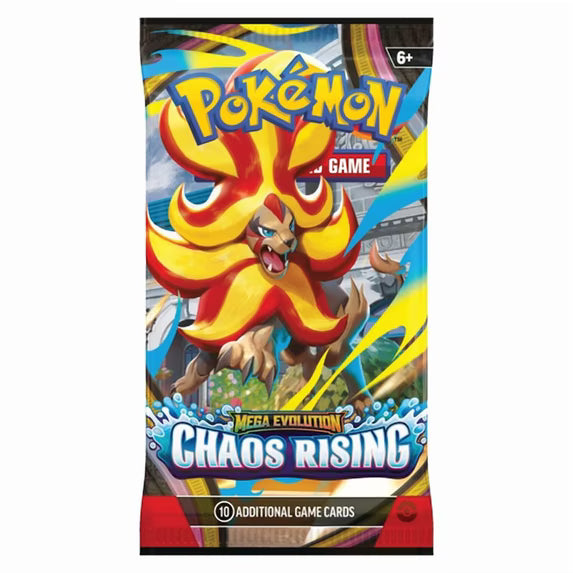 Pokémon TCG: Mega Evolution—Chaos Rising Booster Pack | Mega Pyroar